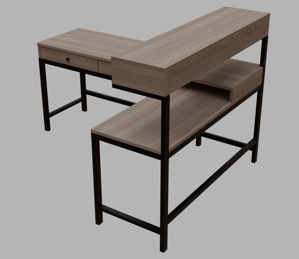 Metal Frame Office Desk